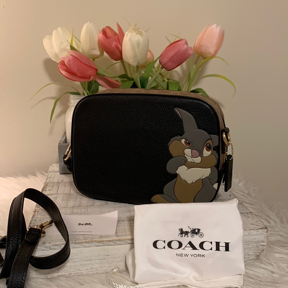 NWOT Coach Disney Thumper crossbody bag